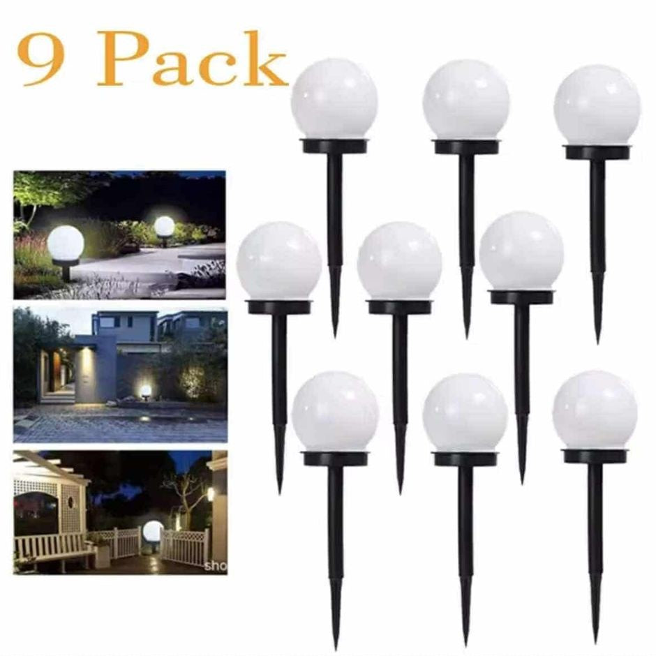 Lampe_ Solaire_ Extérieure_décorative _9 pcs