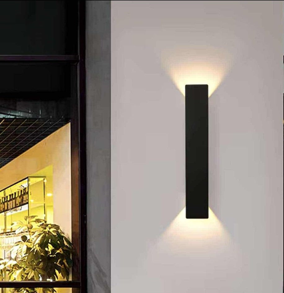 applique_murale_led_extérieur _noir