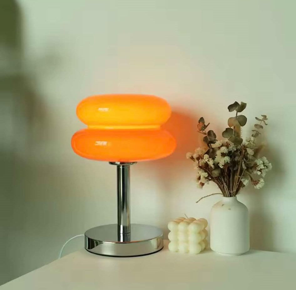 lampe-de-table-décorative-orange