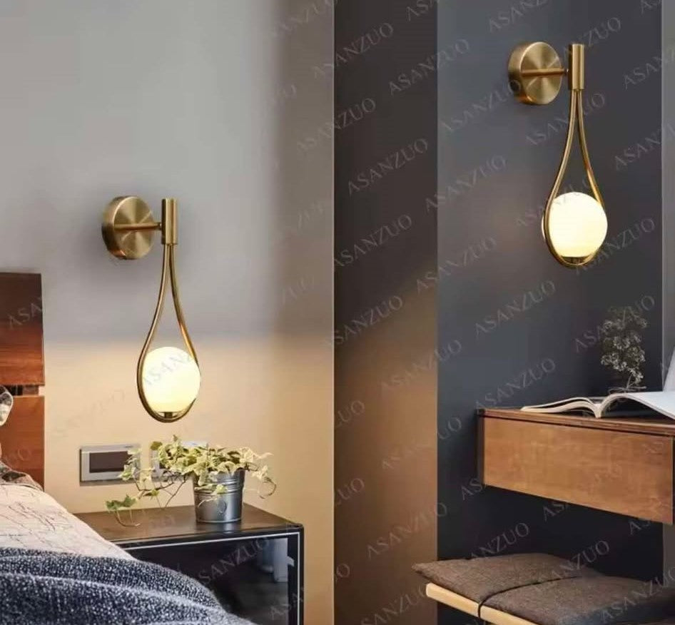 Applique _Murale _design _RIVA_jaune_ _ Z _ Déco