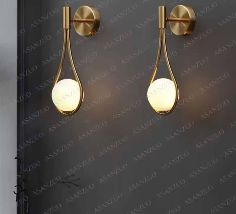 Applique _Murale _design _RIVA_jaune_ _ Z _ Déco