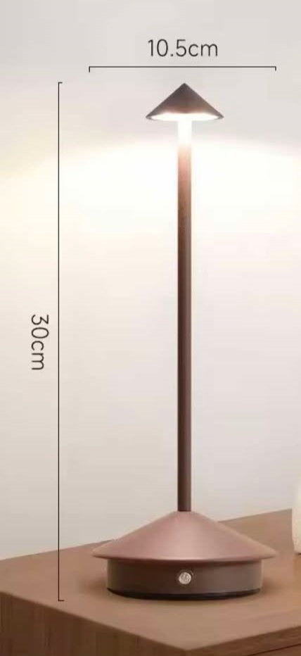 lampe- de- chevet- tactile-brun