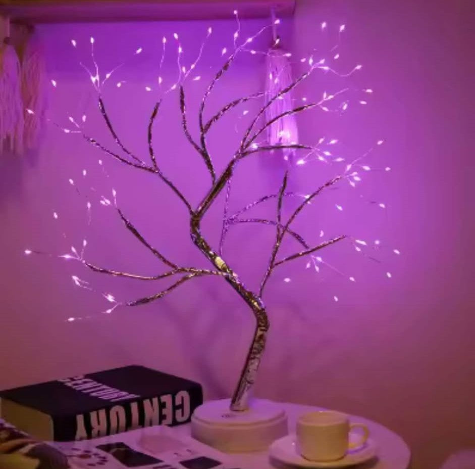 lampe -de -chevet- tactile- arbre